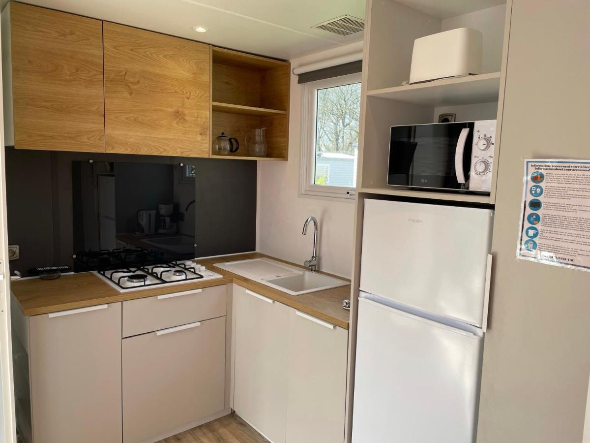 קמפר Mobilhome Tout Confort M9 Domaine De Lanniron מראה חיצוני תמונה